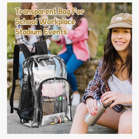 Clear Backpack - Picture 5 of 9